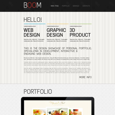 Creative Design Studio Drupal Template