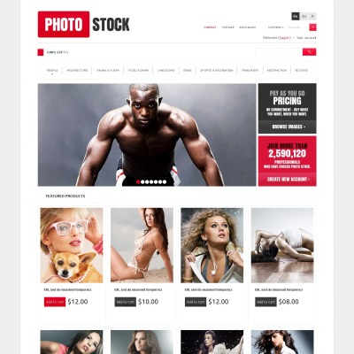 Photo Stock PrestaShop Theme