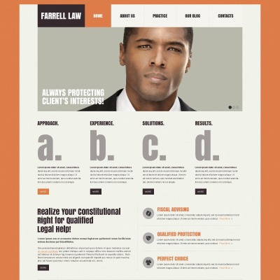 Law Firm Website Templates