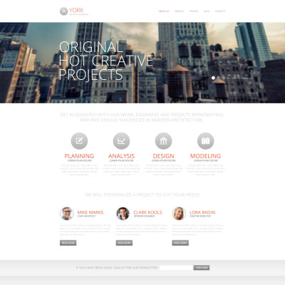 Architecture Ideas Drupal Template