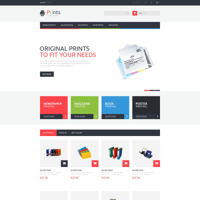 Print Store PrestaShop Theme