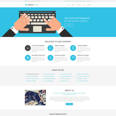 computer and cellphone repair services wordpress theme nulled