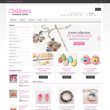 Jewelry Responsive Magento Theme #48937